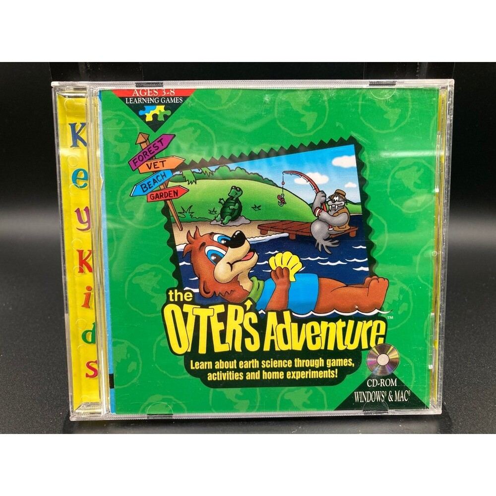 SoftKey The Otter's Adventure CD-ROM Learning Game Windows Mac